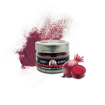 Abbildung von SANUUS® BIO Rote Beete Gewürzsalz zum Kochen &amp; Verfeinern 120g 120 g