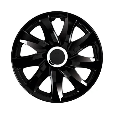 Abbildung von NRM Drift Zoll Radkappen Schwarz,14&quot;