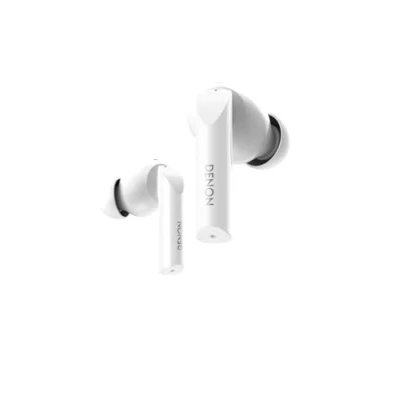 Abbildung von Denon AH C840NCW True Wireless Bluetooth In Ear Kopfhörer mit aktiver Geräuschunterdrückung, wasserresistente Ohrhörer kristallklarer Anrufqualität Weiß