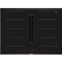 Abbildung von PXX875D67E Serie 8 Induktionskochfeld mit Dunstabzugshaube 80 cm Flexzonen Automatische Anpassung der Saugleistung HomeConnect 42 db 622 m3 / h (max)
