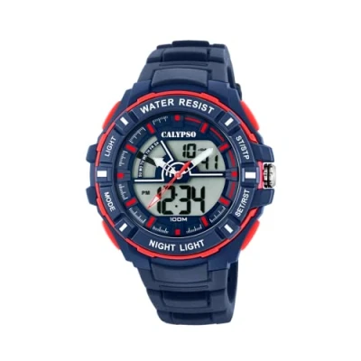 Abbildung von Calypso Watches Herren Analog Digital Quarz Uhr mit Plastik Armband K5769/2