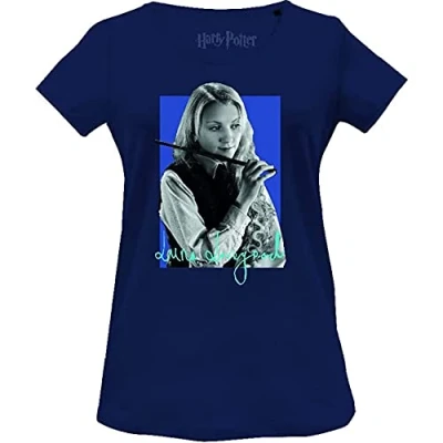 Abbildung von HARRY POTTER Damen Wohapomts331 T Shirt, Marineblau, Small