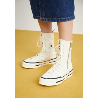 Abbildung von Converse Chuck 70 PLUS XHI Sneaker high, Damen, Größe: 40, Egret/black Textil