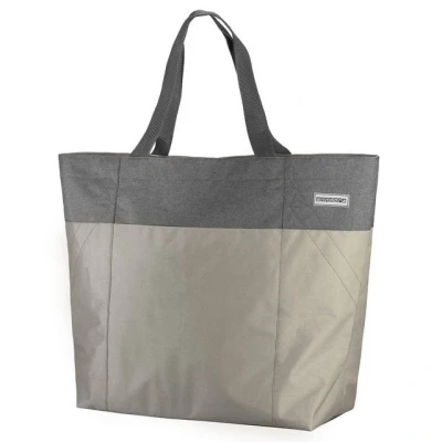 Abbildung von anndora XL Strandtasche Umhängetasche Freizeittasche Einkaufstasche XXL 40 Liter, Geräumig Stabil Mit Reißverschluss Innen &amp; Außenfach