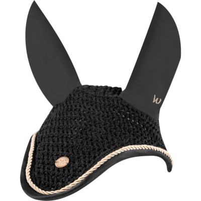 Abbildung von Waldhausen Fliegenhaube Modern Schwarz/Roségold Warmblut