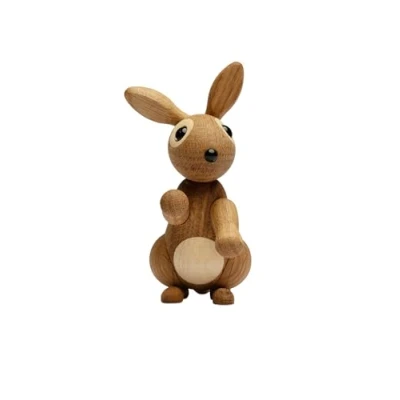 Abbildung von Spring Copenhagen Bounce Hasen Junges Holzfigur