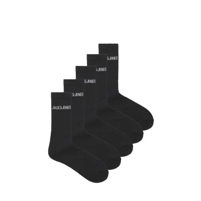 Abbildung von Jack &amp; Jones Jacregen 5 PACK Socken, Herren, Größe: One Size, Black