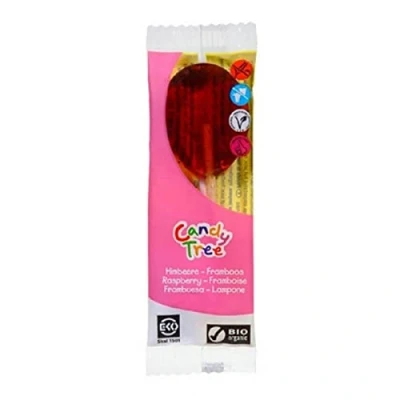Abbildung von Candy Tree Himbeer Lutscher (13 g) Bio