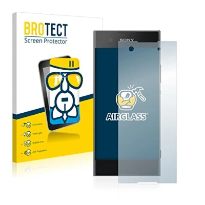Abbildung von BROTECT Schutzglas für Sony Xperia XA1 Schutzfolie Panzer Folie Glas [Extrem Kratzfest 9H, Anti Fingerprint, Ultra Transparent]
