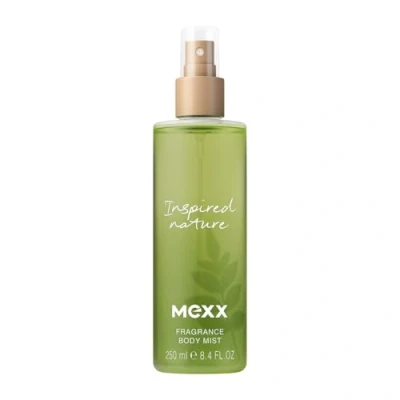 Abbildung von Mexx Inspired Nature Body Mist für Frauen, floral fruchtiger Körperspray Frauen mit stimmungsaufhellenden Eigenschaften, 250 ml