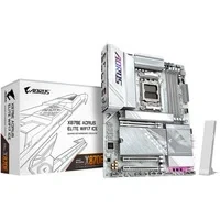 Abbildung von GIGABYTE X870E AORUS Elite WIFI7 Ice Mainboard Unterstützt AMD Ryzen 9000 Prozessoren, digitales 16+2+2 Phasen VRM, bis zu 8200 MHz DDR5 (O.C.), 3X PCIe 5.0 + 1x 4.0, Wi Fi 7, 2.5 GbE LAN