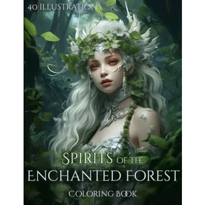 Abbildung von Spirits of the Enchanted Forest Coloring Book: Book with Fairies and Other Inhabitants Magical (Magical Creatures Forest)