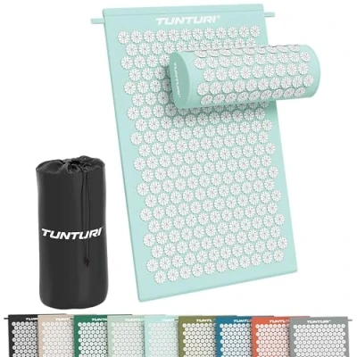 Abbildung von Acupuncture Matte und Kopfkissen stachelmatte 2in1 akupressurmatte