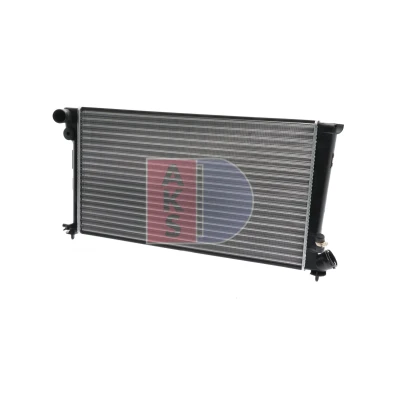 Abbildung von AKS DASIS 061000N Kühler, Motorkühlung Aluminium 670 377 23 Kühlrippen mechanisch gefügt CITROËN: Berlingo / First I