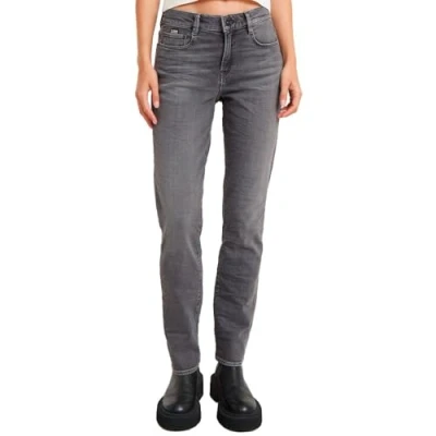 Abbildung von G Star ACE SLIM Straight Jeans Leg, Damen, Größe: 29x30, Sun faded plata grey