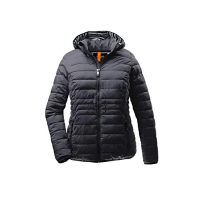Abbildung von STOY Damen Steppjacke mit abzippbarer Kapuze große Größen Thiant WMN Quilted JCKT A, dunkelnavy, 50; 36962 000