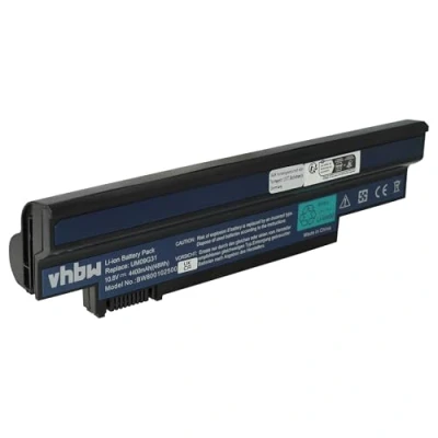 Abbildung von vhbw Akku kompatibel mit Acer Aspire One 532H 2Db BT, 2DGb 2Dr, 2Dr BT Notebook (4400mAh, 10,8V, Li Ion)