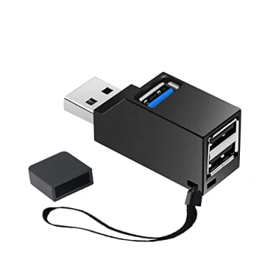 Abbildung von iJiZuo 3 Port USB 3.0 Hub (2 2.0 + 3.0), Datenhub für Apple MacBook, Mac Air, MacPro, Windows Laptops und Ultrabooks, sowie PCs weiteren kompatiblen Geräten