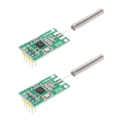 Abbildung von VGOL 2 Stück CC1101 433 MHz Wireless Transceiver CUL Funkmodul DC 1,8 3,6 V 10 MW USB FHEM mit Federantenne Kompatibel A rduino Raspberry Pi