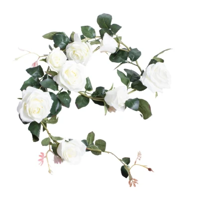 Abbildung von Kunstblume Rosengirlande Dijon Rose, Botanic Haus, Höhe 10 cm