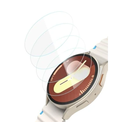 Abbildung von Sinoacc 4 x Displayschutzfolie für Samsung Galaxy Watch 7/Fe/6/5/4 (40 mm)