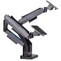 Abbildung von Thermaltake GEA Dual RGB Gaming Monitor Arm Black