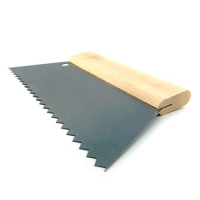 Abbildung von Schwan Kleberspachtel, Stahl, 250 mm, Buchenholz, B4 (S4), TBK für Bodenbelag , Parkett und Fliesenarbeiten