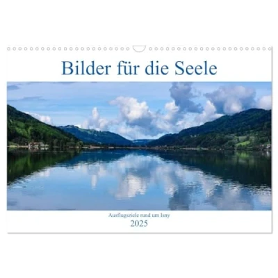 Abbildung von Ausflugsziele rund um Isny (Wandkalender 2025 DIN A3 quer), CALVENDO Monatskalender