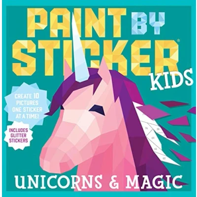 Abbildung von Paint by Sticker Kids: Unicorns and Magic: Create 10 Pictures One at a Time! Includes Glitter Stickers