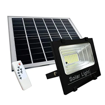 Abbildung von Saldi FAR50WSOLAR N LED Scheinwerfer SMD weiß mit Solarpanel, Sensor und Fernbedienung, 50 W