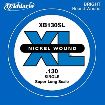 Abbildung von D&#039;Addario XB130SL Einzelsaite (Größe: XL) Nickel Wound 130 Super Long Scale
