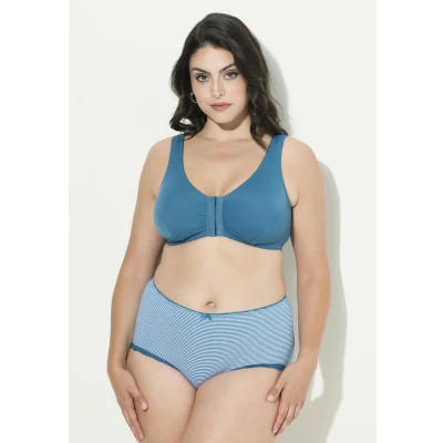 Abbildung von Ulla Popken Damen große Größen Übergrößen Plus Size Bustier, Vorderverschluss, C/D Cup, E/F Cup