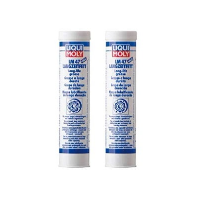 Abbildung von ILODA 2X Original Liqui Moly 400g LM 47 Langzeitfett + MoS2 Universalfett Spezial 3520