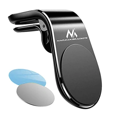 Abbildung von Maclean MC 326 Smartphone Halterung, (zur Magnet Befestigung an Fahrzeug Lüftungen)