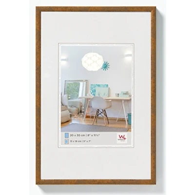 Abbildung von walther design Bilderrahmen taupe 20 x 30 cm New Lifestyle Kunststoffrahmen KV030X