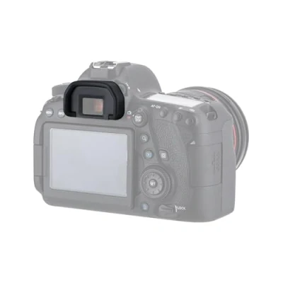 Abbildung von JJC Weiche Silikon Augenmuschel Okular für Canon EOS 6D, 6D Mark II, 5D, 5D 80D, 70D, 60D, 50D, 40D, 30D, 20Da, 20D, 10D, D60, D30, A2E, A2 Kameras ersetzt Eb.