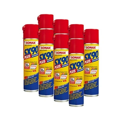 Abbildung von SONAX 8X 04743000 SX90 Plus Rostlöser Multiöl Korrosionsschutz Spray 400ml