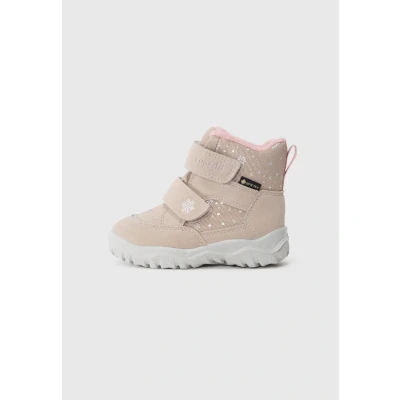 Abbildung von Superfit HUSKY1 Mädchen warm gefütterte Gore Tex BEIGE/ROSA 4000 Schneestiefel, 27 EU