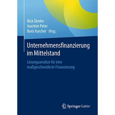 Abbildung von Unternehmensfinanzierung im Mittelstand: Lösungsansätze für eine maßgeschneiderte Finanzierung