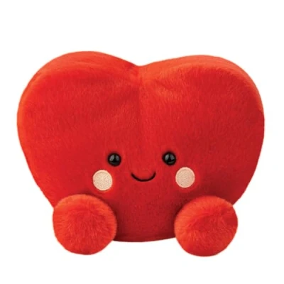 Abbildung von Aurora, 61541, Palm Pals Medium, Amore Heart 8In, Soft Toy, Red