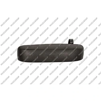 Abbildung von PRASCO FT1228102 Türgriff außen, hinten links schwarz FIAT: Panda II Schrägheck