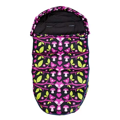 Abbildung von The Buppa Brand Fußsack Winter Foxy Lady, mehrfarbig