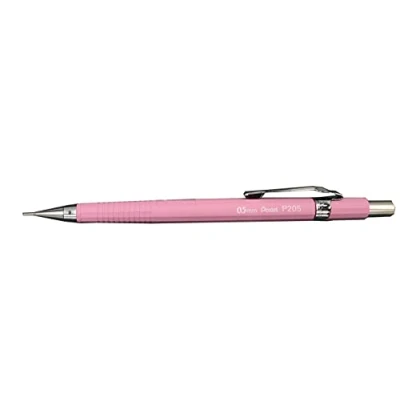 Abbildung von Pentel P200 Series Druckbleistifte, 0,5 mm, Pastellrosa, 12 Stück