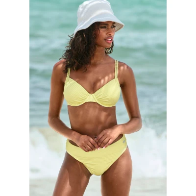 Abbildung von Venice Beach SET Bikini, Damen, Größe: 44xB, Zitrone