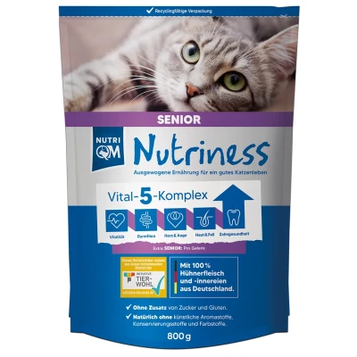 Abbildung von NutriQM Nutriness Senior 5 x 800g