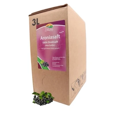 Abbildung von BLEICHHOF® Aroniasaft Direktsaft, vegan, Bag in Box (1x3l)