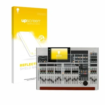 Abbildung von upscreen Entspiegelungs Schutzfolie für Behringer Wing (Set bestehend aus 11 Folien) Displayschutz Folie Matt [Anti Reflex, Anti Fingerprint]