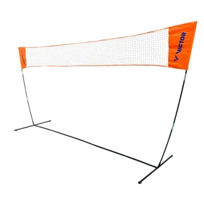 Abbildung von VICTOR Easy Badmintonnetz Höhenverstellbares Outdoor Multifunktionsnetz 3m