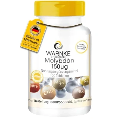 Abbildung von Molybdän 150 [my]g Tabletten