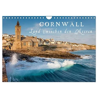 Abbildung von Cornwall Land zwischen den Meeren (Wandkalender 2025 DIN A4 quer), CALVENDO Monatskalender